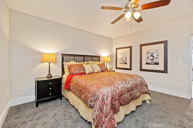 26780 Camino Seco, Temecula, CA 92590 - carpeted bedroom featuring baseboards and a ceiling fan