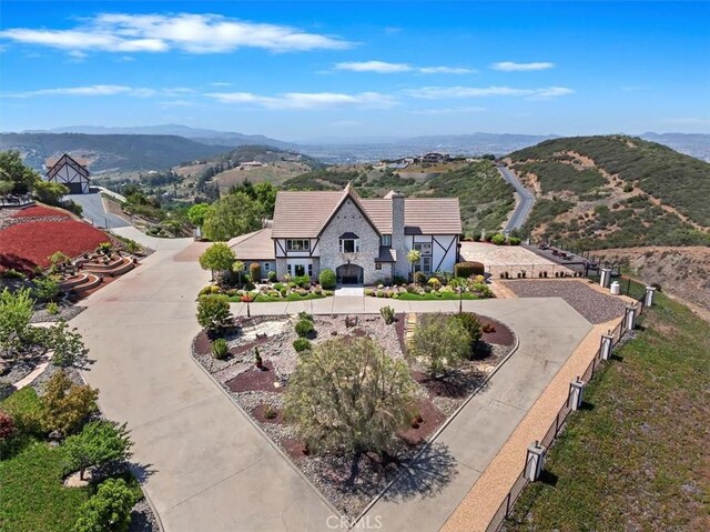 26780 Camino Seco, Temecula, CA 92590 - view from above of property featuring mountains