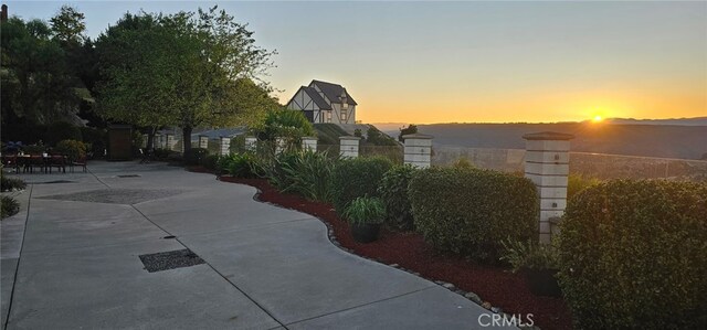 26780 Camino Seco, Temecula, CA 92590 - patio terrace at dusk with a patio