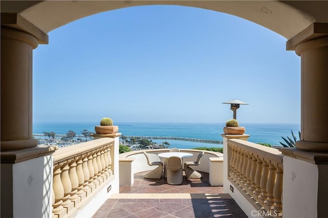24352 Santa Clara Ave, Dana Point, CA 92629 - balcony featuring a water view