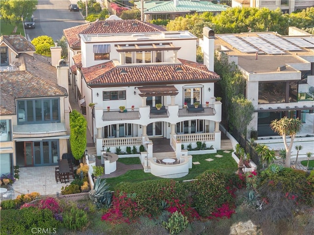 24352 Santa Clara Ave, Dana Point, CA 92629 - back of house with stucco siding and a tiled roof