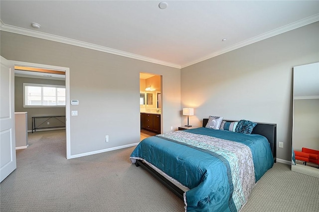 2303 Jefferson St Unit 1215, Torrance, CA 90501 - bedroom with crown molding, light carpet, and baseboards