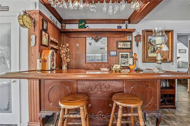 9522 Yellowstone Dr, Huntington Beach, CA 92646 - view of indoor bar