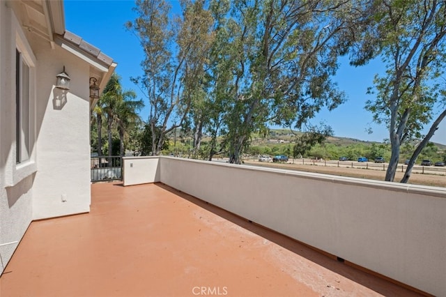 8542 E Heatherview Ln, Orange, CA 92869 - view of patio featuring a balcony