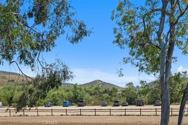 8542 E Heatherview Ln, Orange, CA 92869 - view of yard with a mountain view