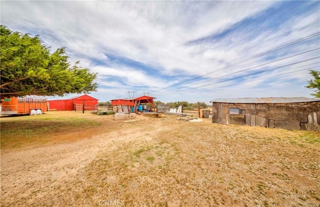 8288 White Rd, Phelan, CA 92371 - view of yard with an outbuilding