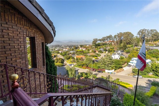 2743 Rodman Dr, Los Osos, CA 93402 - balcony featuring a mountain view