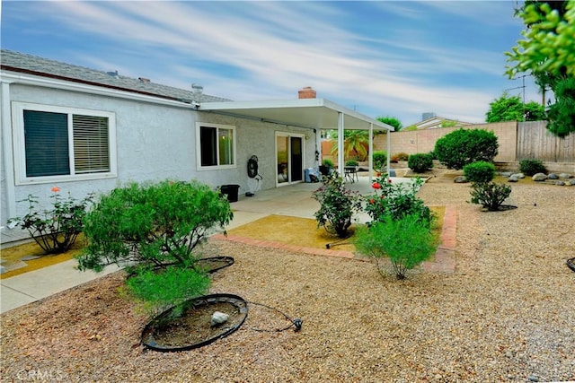 13142 Reedley St, Arleta, CA 91331 - fenced backyard featuring a patio area