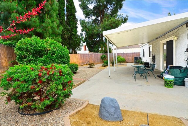 13142 Reedley St, Arleta, CA 91331 - fenced backyard featuring a patio area