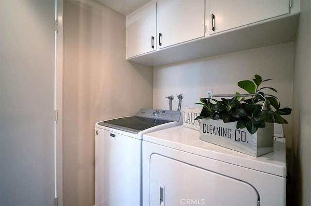 2521 Wildrose Ln, Upland, CA 91784 - laundry area featuring washer and dryer and cabinet space