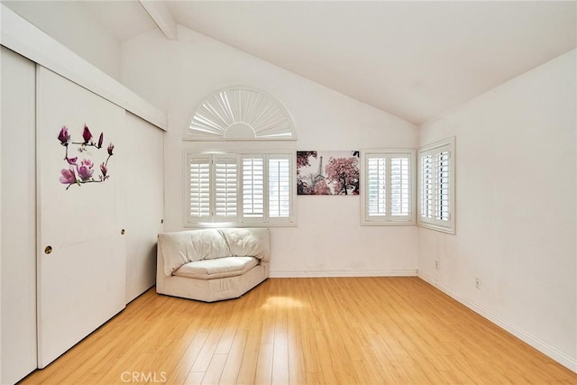 9615 Shadow Springs Dr, Moreno Valley, CA 92557 - living area featuring light wood-type flooring and baseboards