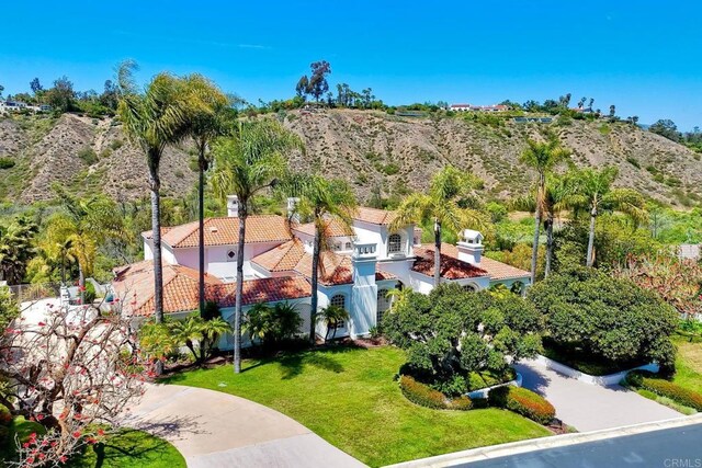 6039 Calle Camposeco, Rancho Santa Fe, CA 92067 - view from above of property