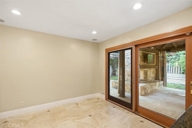 25412 Hugo Rd, Laguna Niguel, CA 92677 - doorway to outside with healthy amount of natural light and recessed lighting
