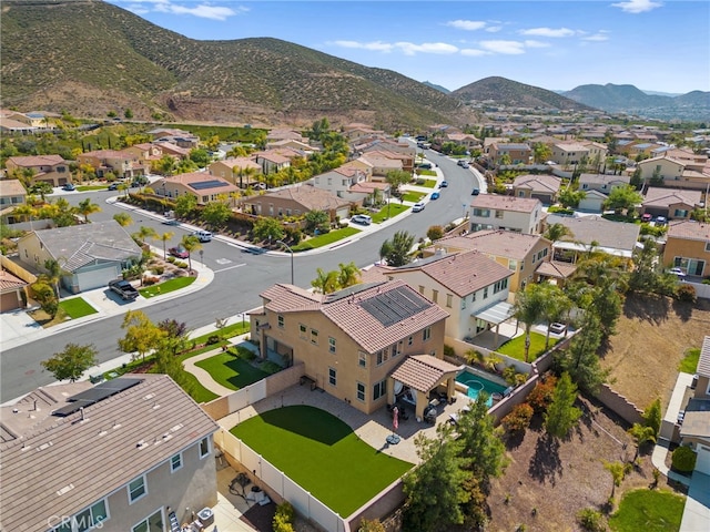 36438 Geranium Dr, Lake Elsinore, CA 92532 - aerial view of residential area with a mountainous background
