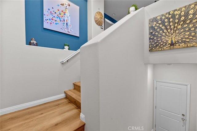 36438 Geranium Dr, Lake Elsinore, CA 92532 - stairs with wood finished floors and baseboards