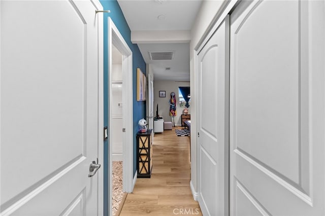36438 Geranium Dr, Lake Elsinore, CA 92532 - hall with light wood-type flooring