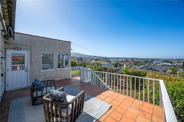 872 W 21st St, San Pedro, CA 90731 - view of patio / terrace with a balcony