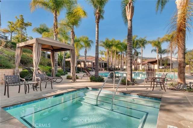 4329 Junction St Unit 103, Corona, CA 92883 - community pool with a gazebo