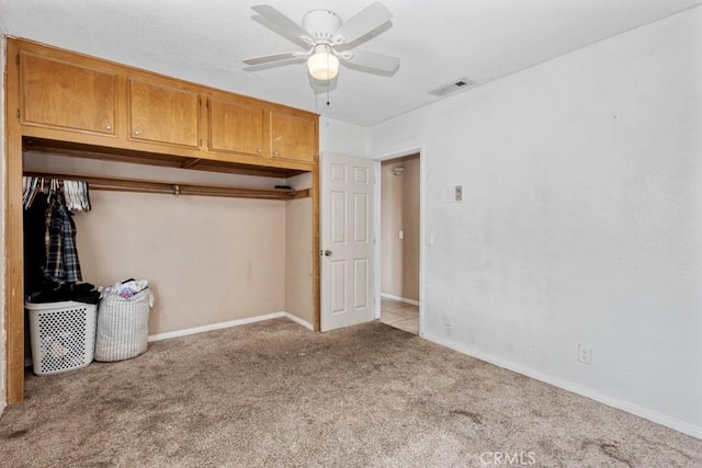 1030 Perrisito St, Perris, CA 92570 - unfurnished bedroom featuring carpet, baseboards, and ceiling fan