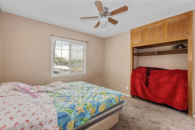 1030 Perrisito St, Perris, CA 92570 - bedroom with carpet floors, ceiling fan, and baseboards