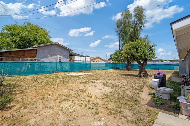 1030 Perrisito St, Perris, CA 92570 - view of yard with fence