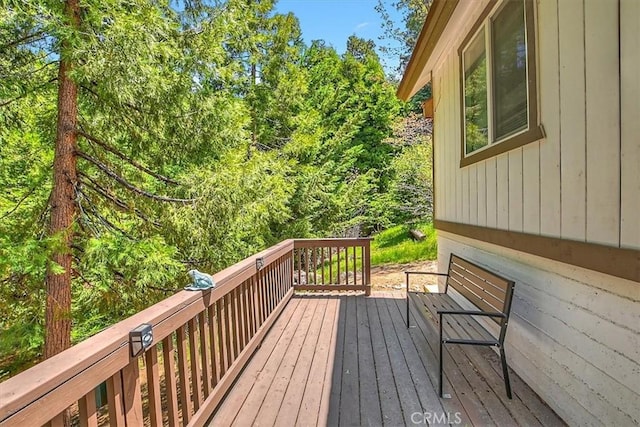 145 Cumberland Dr, Lake Arrowhead, CA 92352 - view of deck
