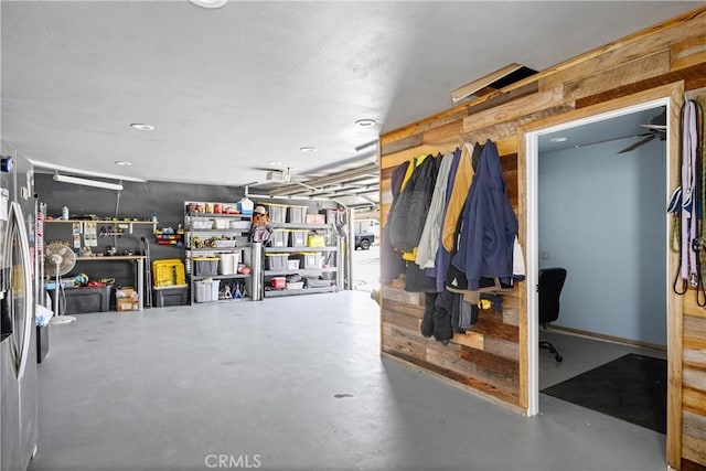19927 Athenon Ave, Perris, CA 92570 - garage featuring an office area