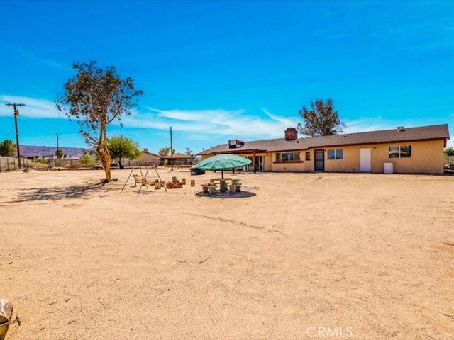 4689 Stirrup Ln Unit 29, Palms, CA 92277 - view of yard