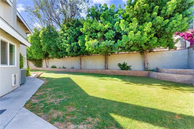 1421 Woodcrest Ave, Brea, CA 92821 - view of yard featuring central AC unit