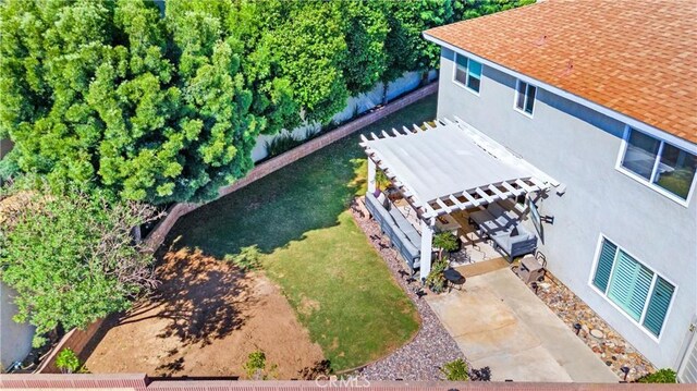 1421 Woodcrest Ave, Brea, CA 92821 - view from above of property