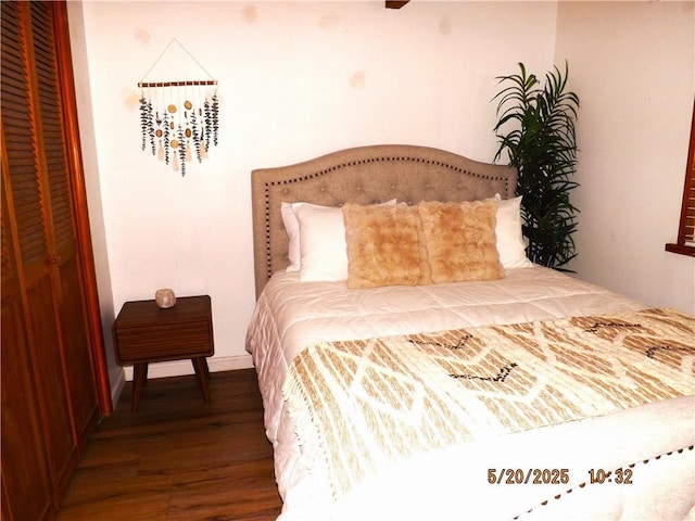 33020 Arrowbear, Running Springs, CA 92382 - bedroom with wood finished floors
