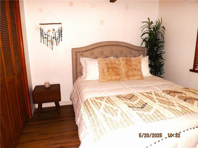 33020 Arrowbear, Running Springs, CA 92382 - bedroom with wood finished floors