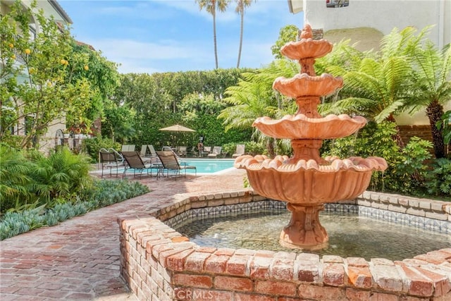 2311 Roscomare Rd Unit 16, Los Angeles, CA 90077 - view of swimming pool featuring a patio
