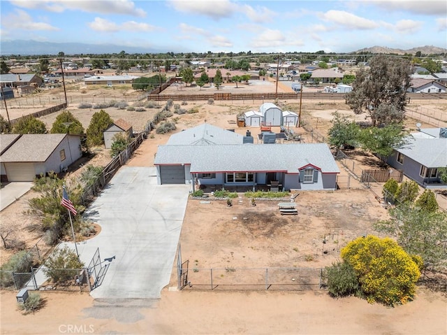 14060 Osage Rd, Apple Valley, CA 92307 - aerial view of residential area featuring mountains