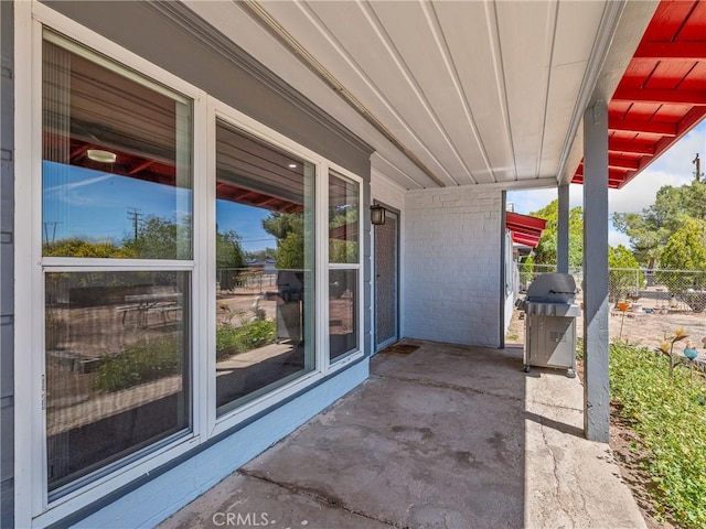 14060 Osage Rd, Apple Valley, CA 92307 - view of patio / terrace featuring grilling area and fence