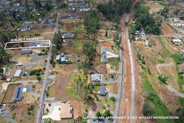 6296 Diamond Ave, Paradise, CA 95969 - aerial map of property and surrounding area