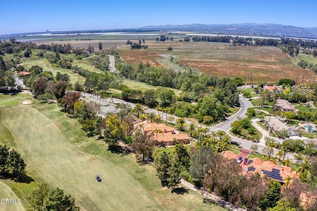 1690 Calle Tierra Vis, Camarillo, CA 93010 - aerial view of property and surrounding area with a mountain backdrop