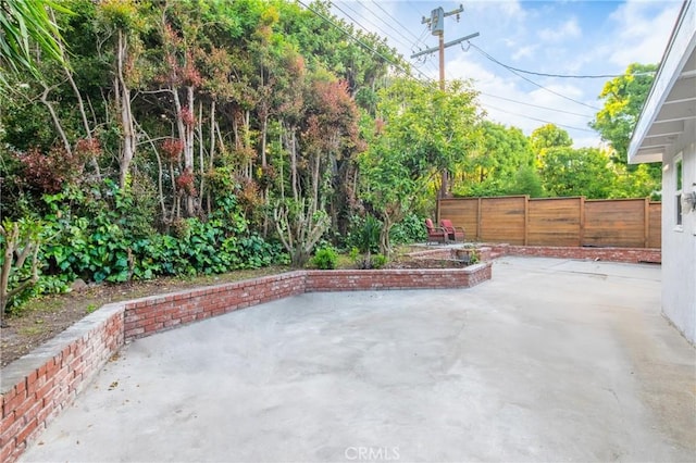 3445 Tilden Ave, Los Angeles, CA 90034 - view of patio / terrace featuring a fenced backyard