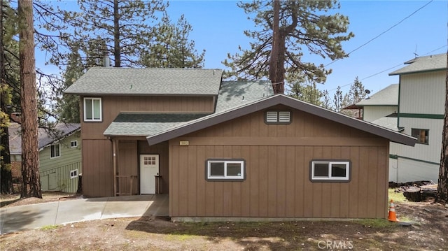1803 Nob Hill Dr, Running Springs, CA 92382 - view of front of house featuring roof with shingles