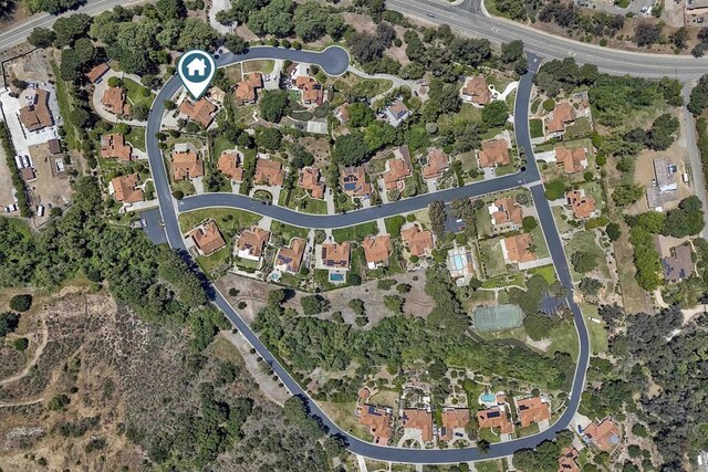 3749 Sarah Ann Dr, Fallbrook, CA 92028 - aerial view of property's location featuring nearby suburban area