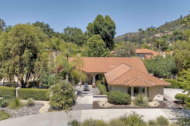 3749 Sarah Ann Dr, Fallbrook, CA 92028 - mediterranean / spanish home with a tiled roof and stucco siding