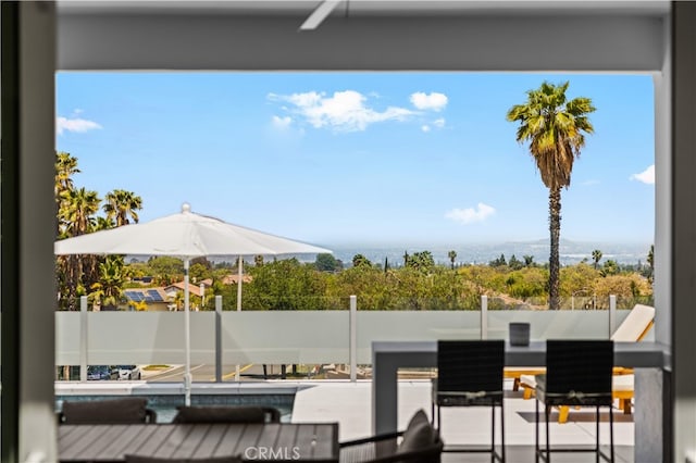 1270 W Chase Dr, Corona, CA 92882 - view of wooden terrace