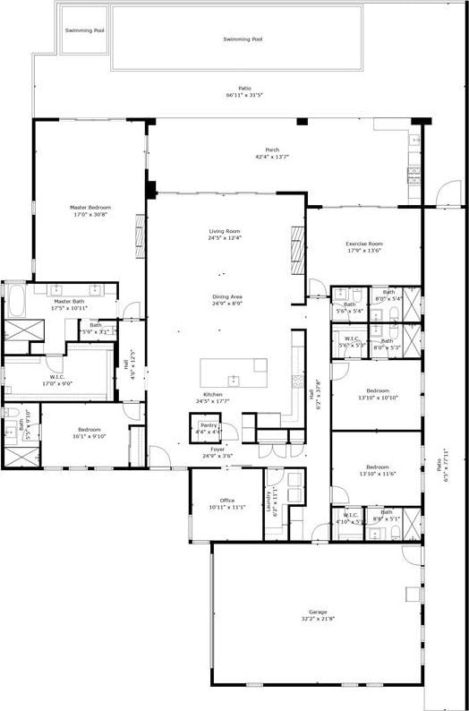 1270 W Chase Dr, Corona, CA 92882 - room layout