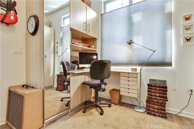 133 The Promenade N Unit 408, Long Beach, CA 90802 - office space with plenty of natural light, light wood-style floors, and baseboards
