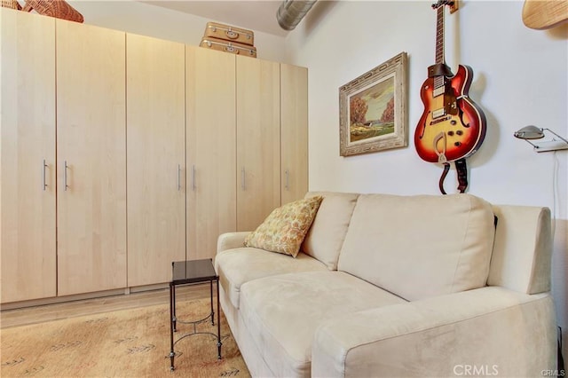 133 The Promenade N Unit 408, Long Beach, CA 90802 - living area featuring light wood finished floors