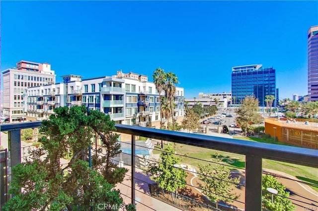 133 The Promenade N Unit 408, Long Beach, CA 90802 - balcony with a view of city