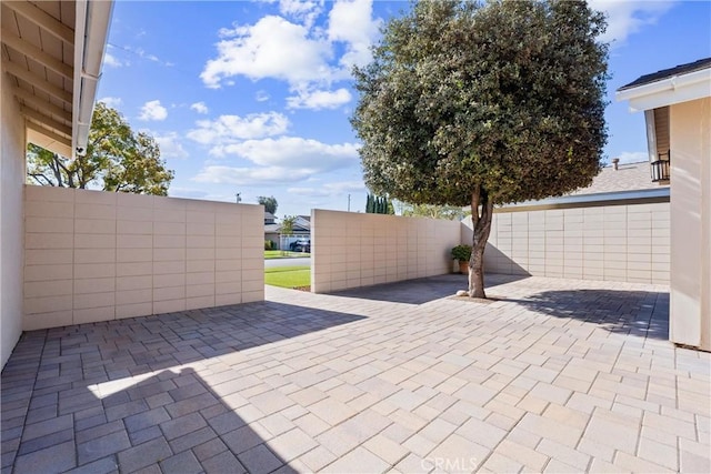 13421 Epping Way, Tustin, CA 92780 - view of patio / terrace with fence