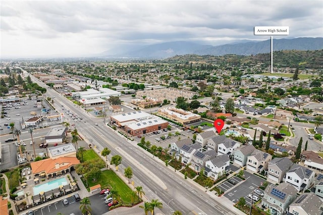 937 E Wonder Ln, Glendora, CA 91740 - aerial view of a mountain backdrop