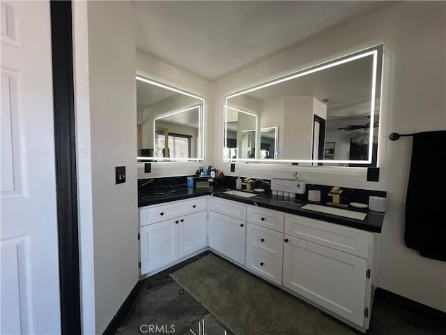 15245 Apache Rd, Apple Valley, CA 92307 - bathroom with baseboards and vanity