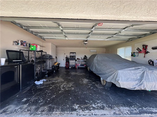 15245 Apache Rd, Apple Valley, CA 92307 - garage featuring a garage door opener